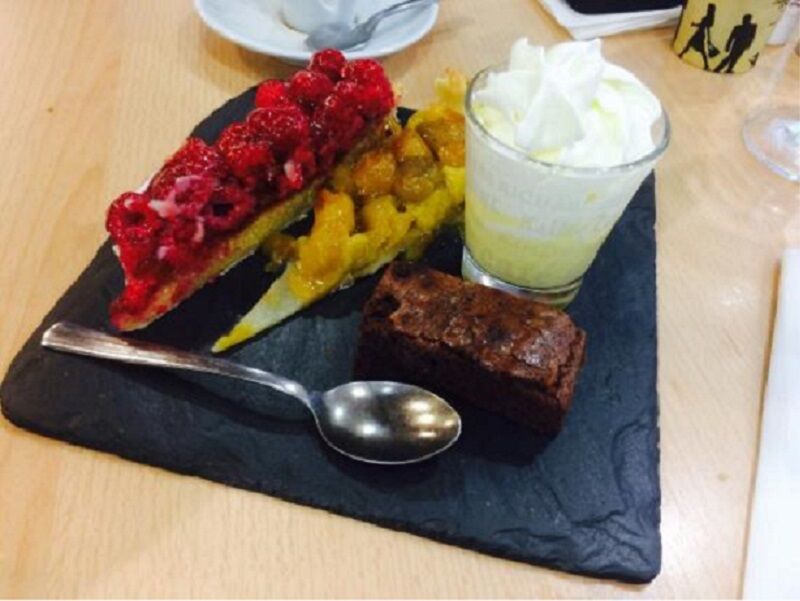 Un café TRES Gourmand