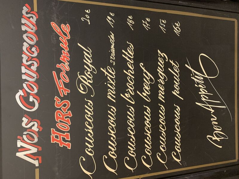 Couscous maison tous les jeudis