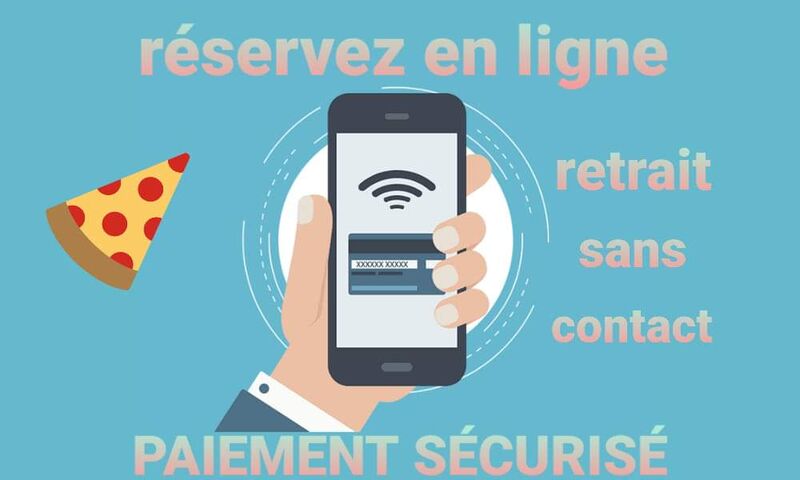Réservez vos pizzas via l'application authentique pizzas
