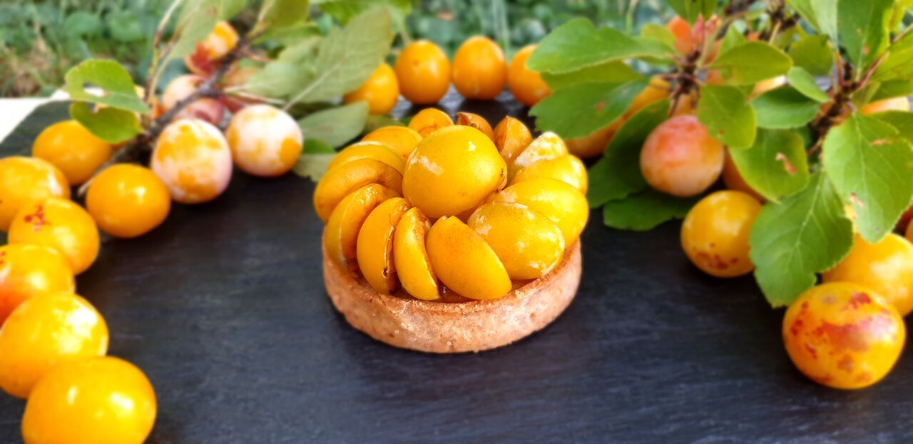 Tarte aux mirabelles