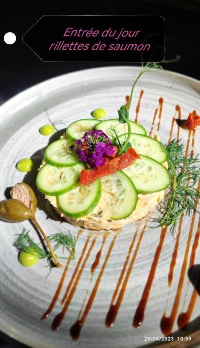 No rillettes de saumon Title