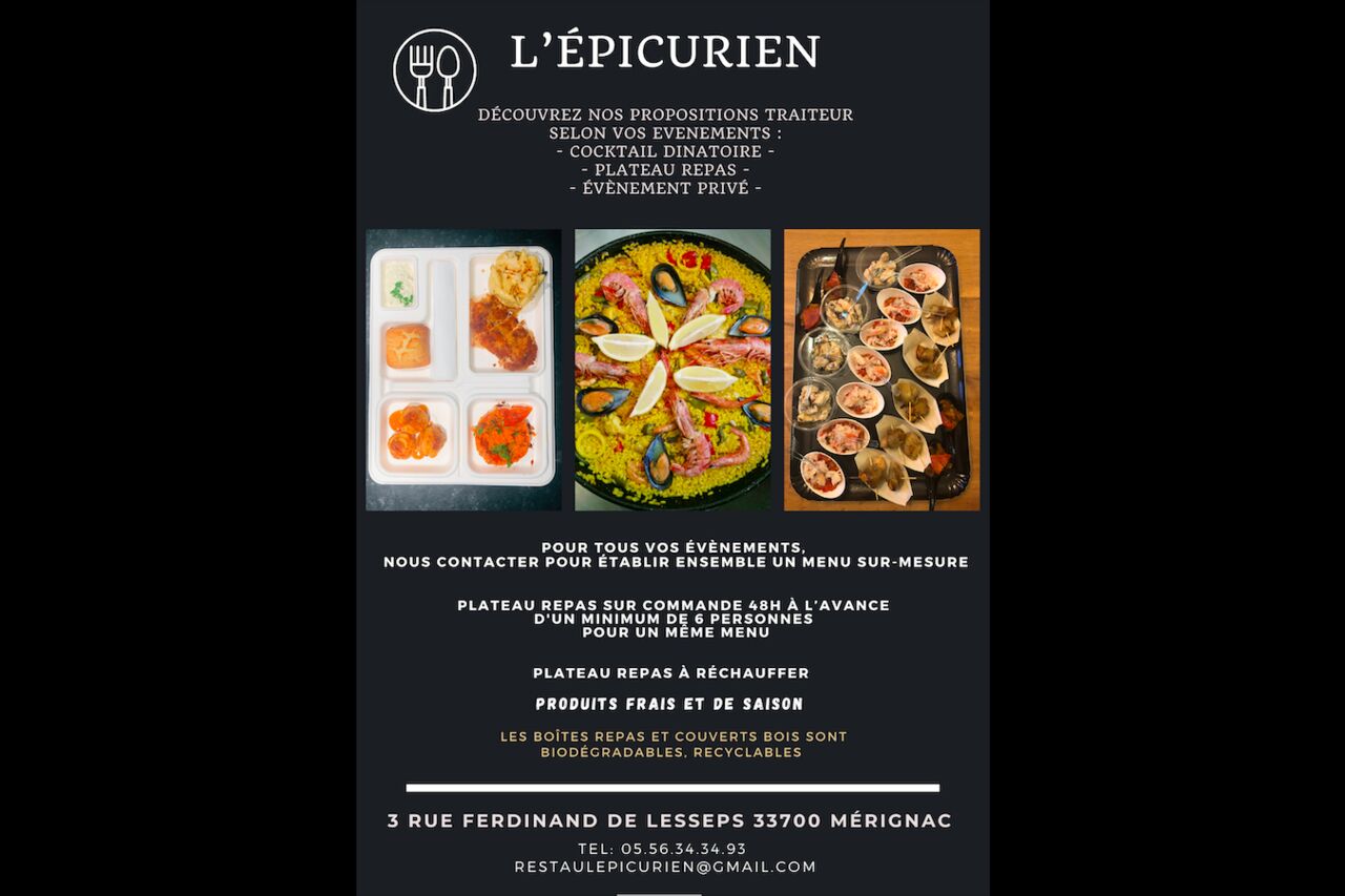 PANIER REPAS À EMPORTER + LIVRAISON