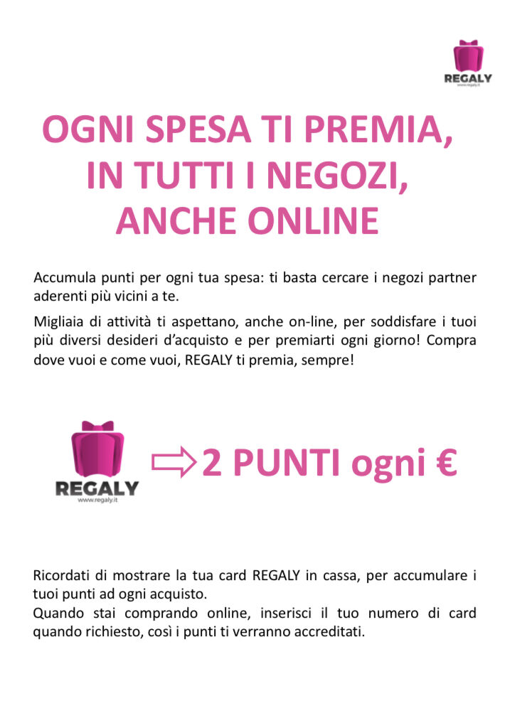Raccolta punti Regaly 