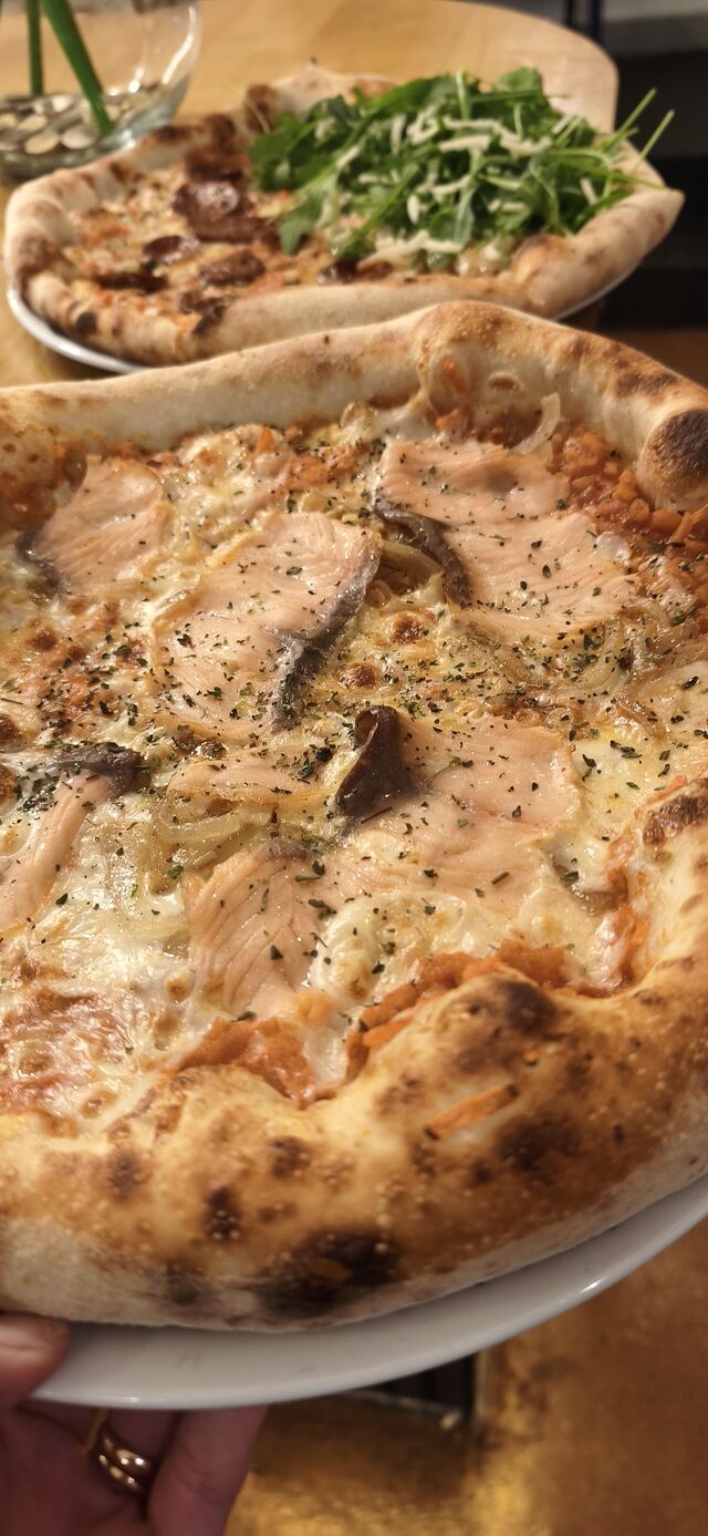 Pizza Salmón