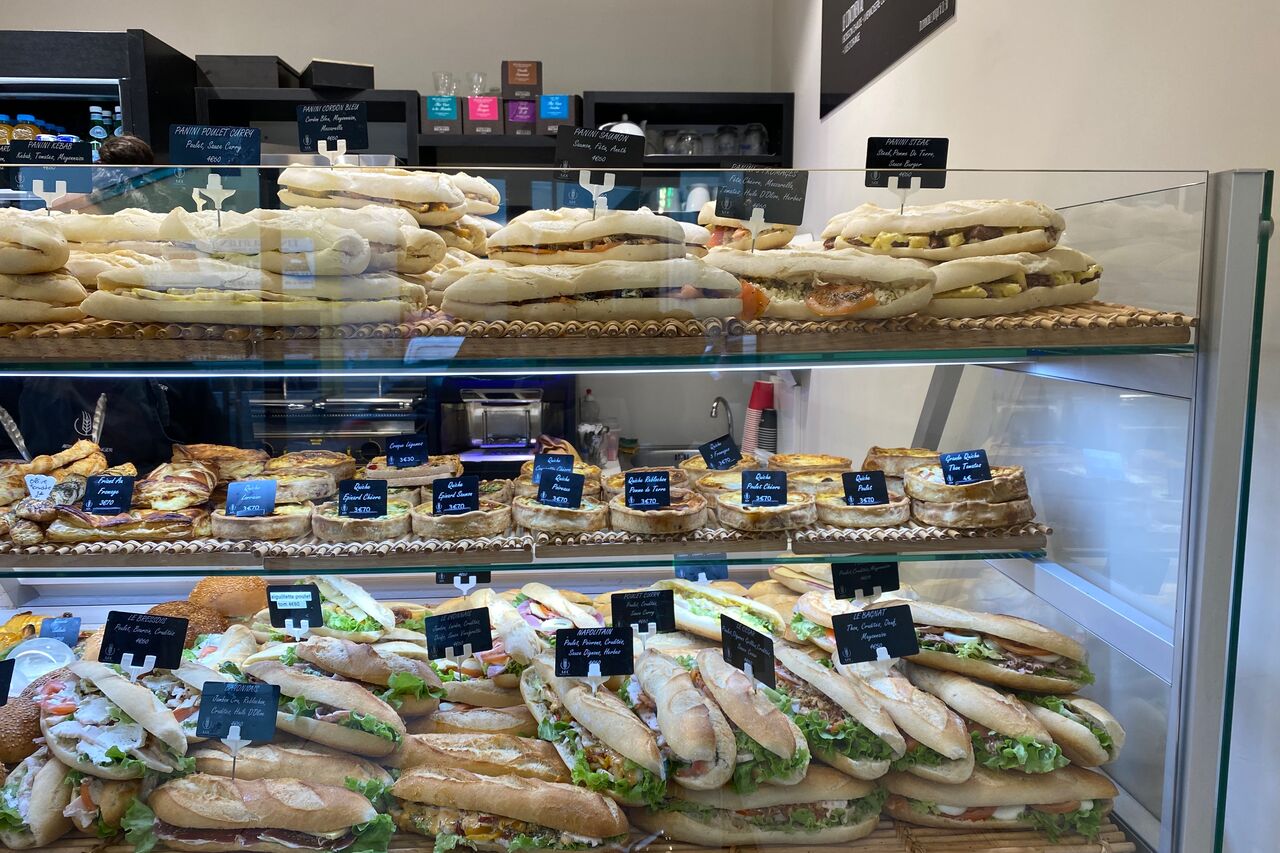 Réalisation de nombreux sandwichs