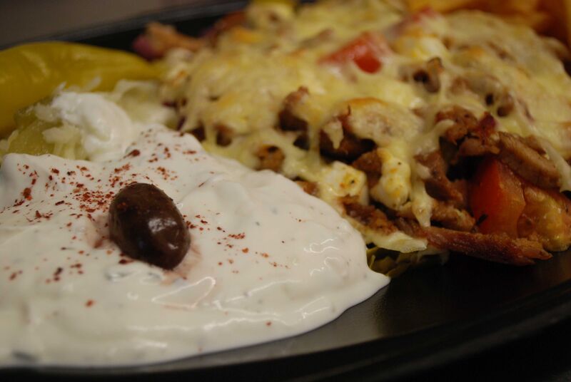 Gyros nach Art des Hauses