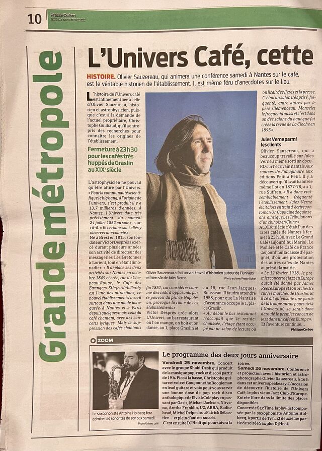 Conférence d'Olivier Sauzerau