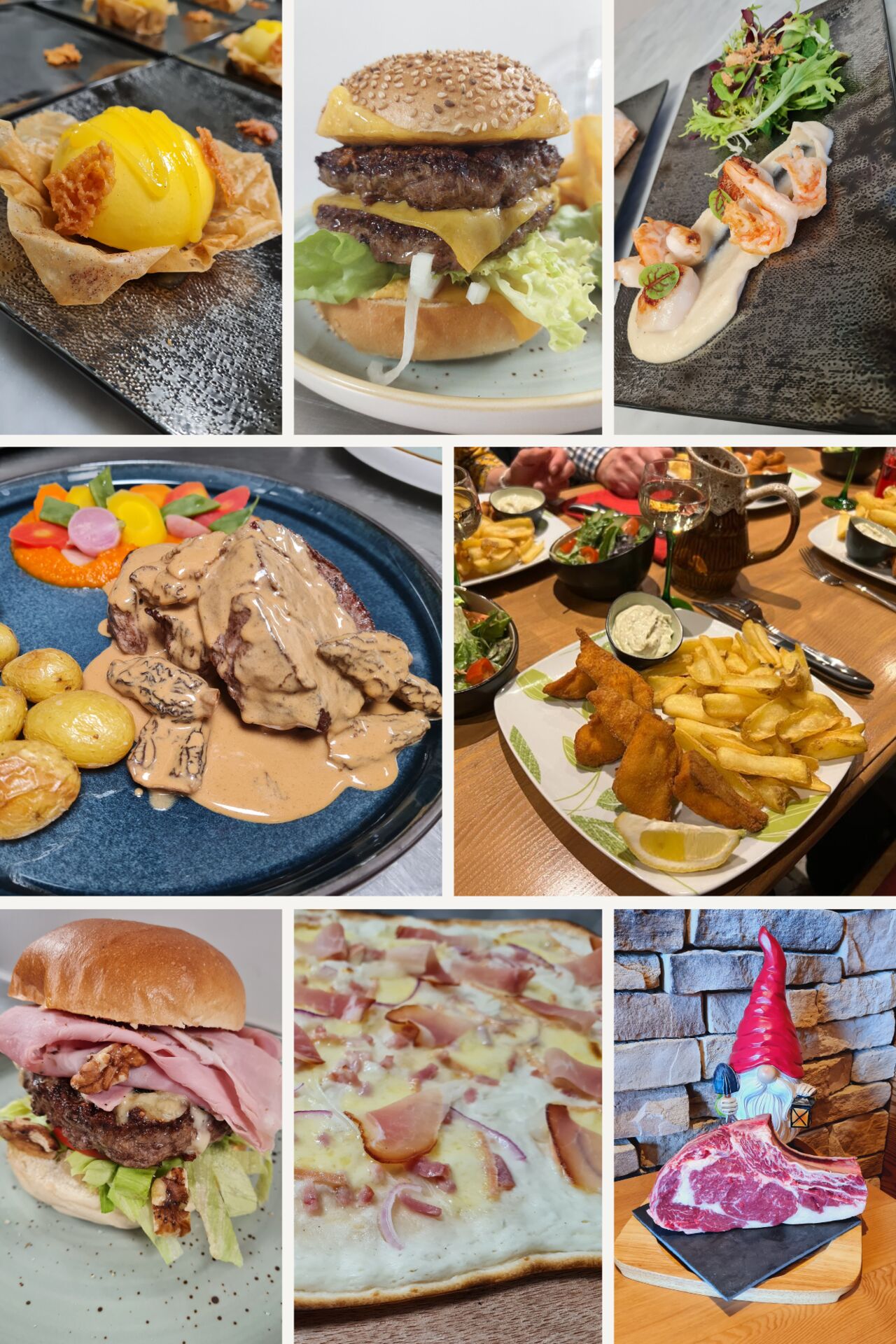 Des plats savoureux !