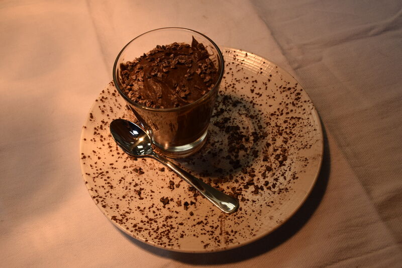 Mousse au chocolat maison