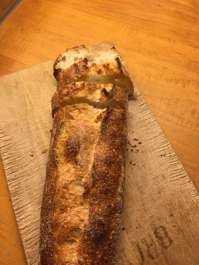 Baguette rustique , lekker knapperig