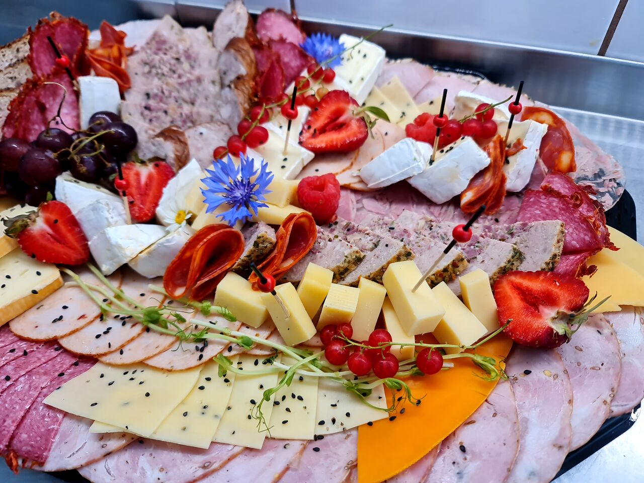 Patera wędliny sery standard