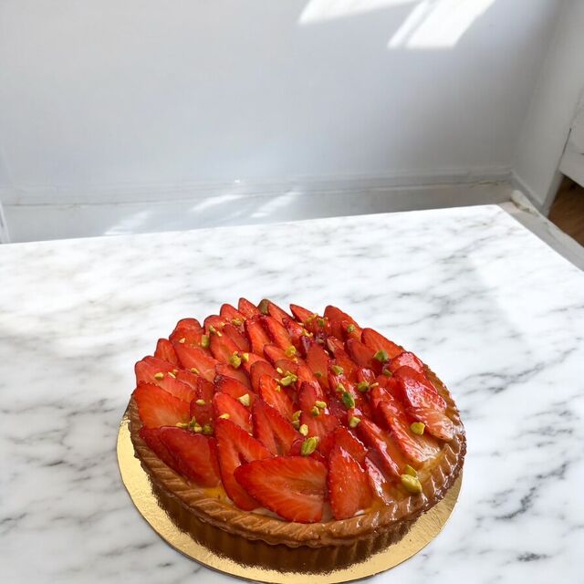 Tarte aux fraises