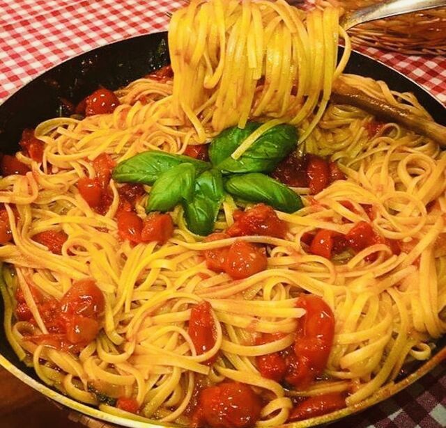 Spaghetti pomodoro fresco 