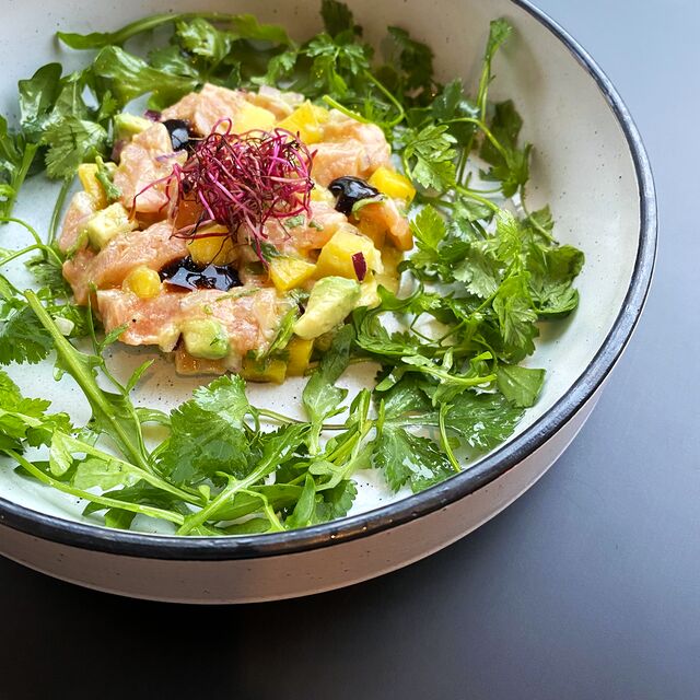 Tartare de saumon