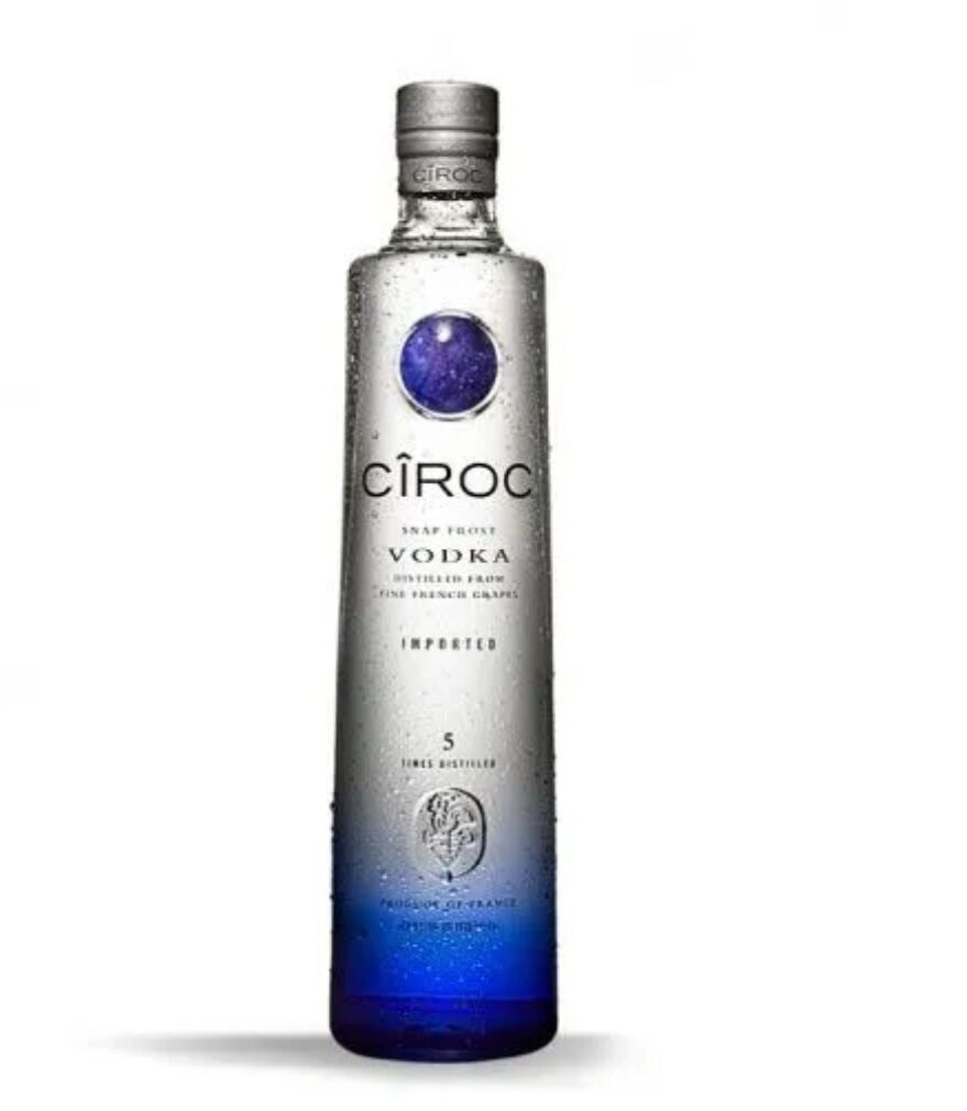 Vodka Ciroc 70cl 60 €