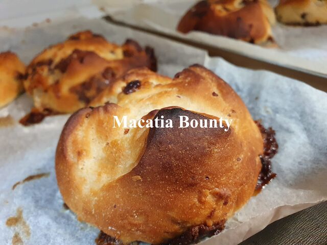 Macatia nature et pépites de chocolat également disponible