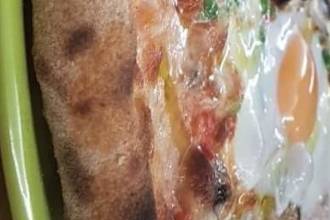 pizza occhio di bue