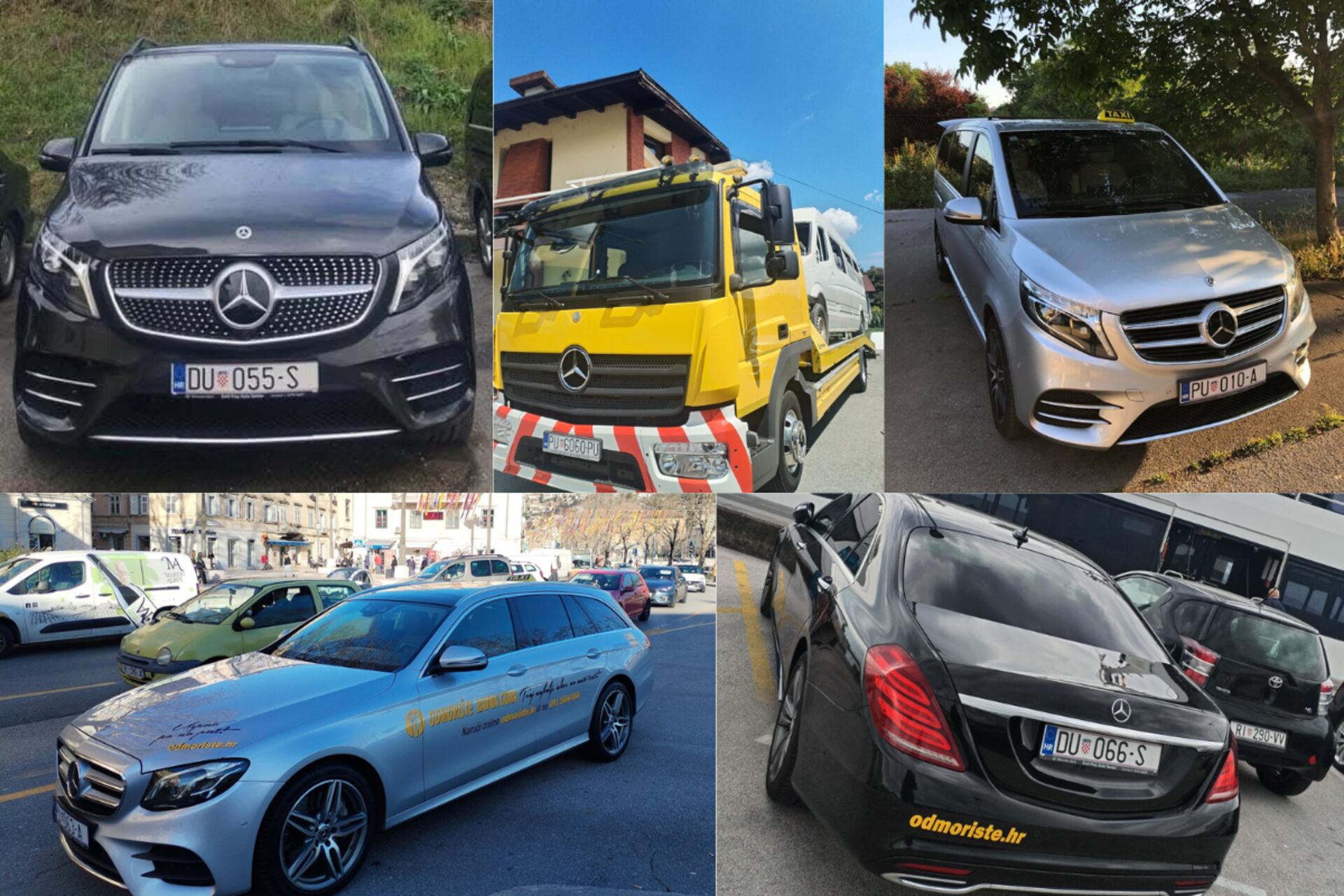 Taxi, pomoć na cesti, rent a car