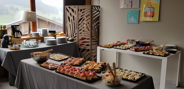 Buffet Complet // Séminaire // Les Portes de Megève,,,,,,,,,,,