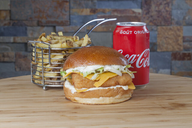 Menu Fish Burger Authentic