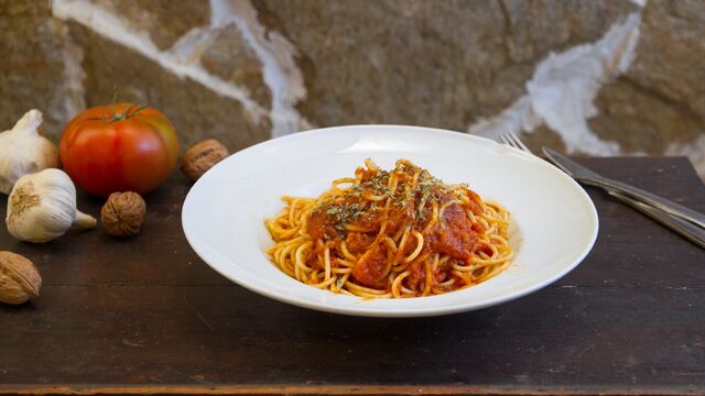 Pasta a la boloñesa