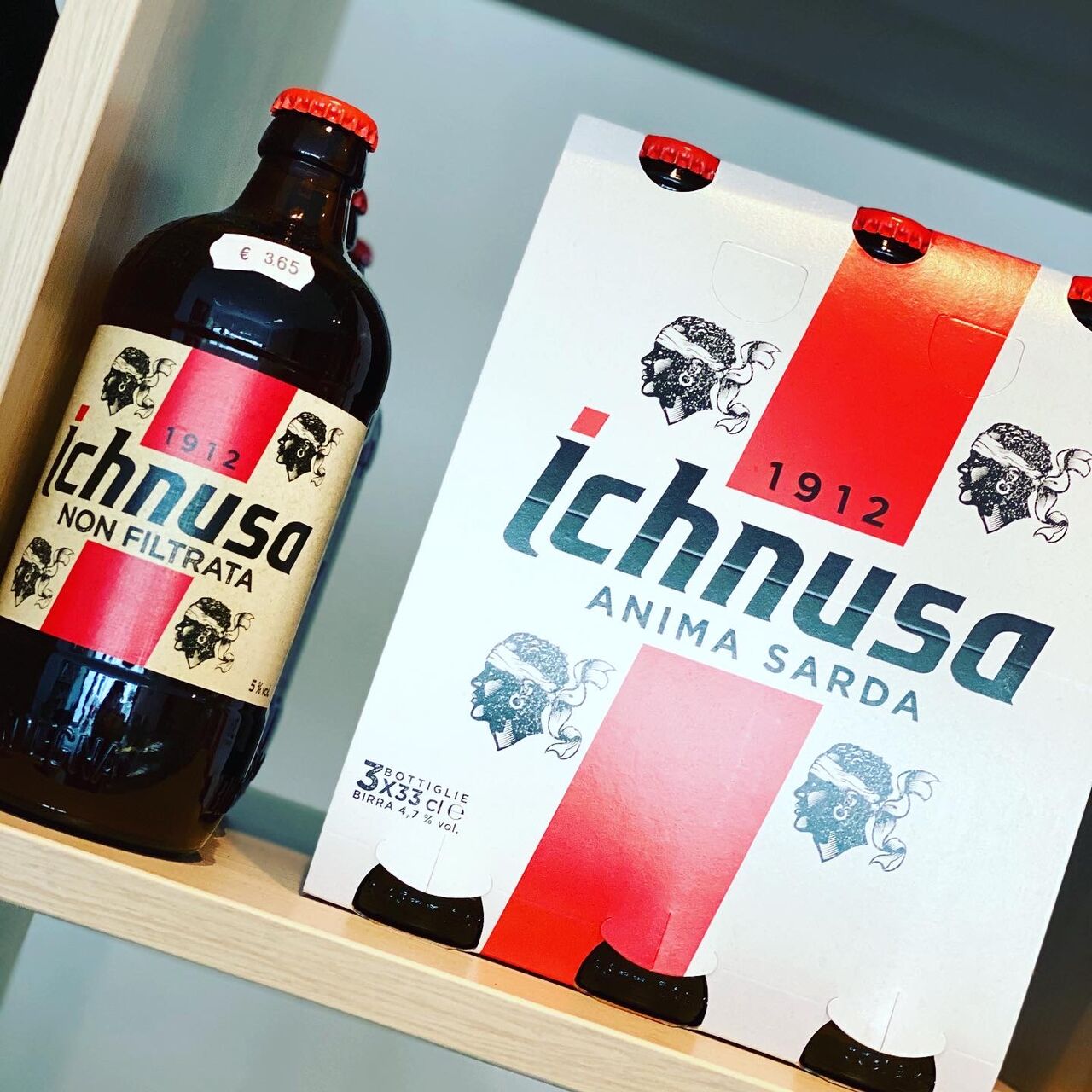 Birra ichnusa vlassica 3x33cl
Birra ichnusa non filtrata