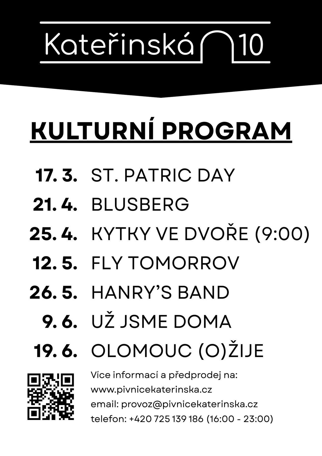 Program Kateřinská 10