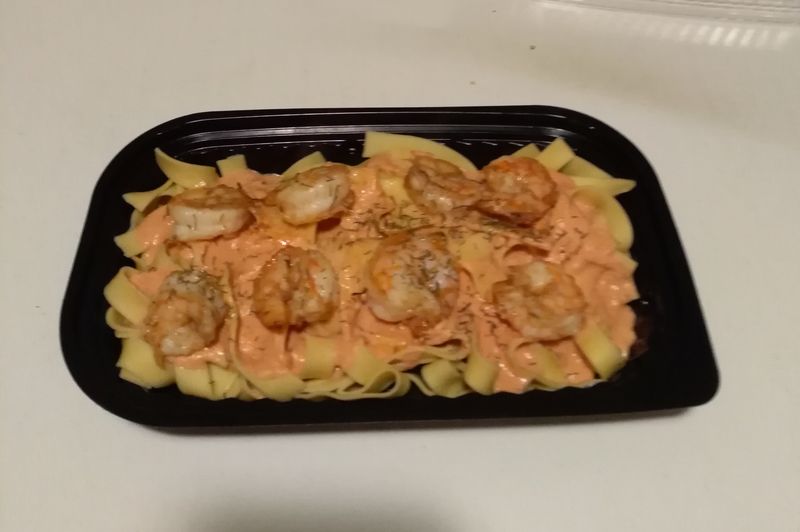 Tagliatelli Scampi Diabolique