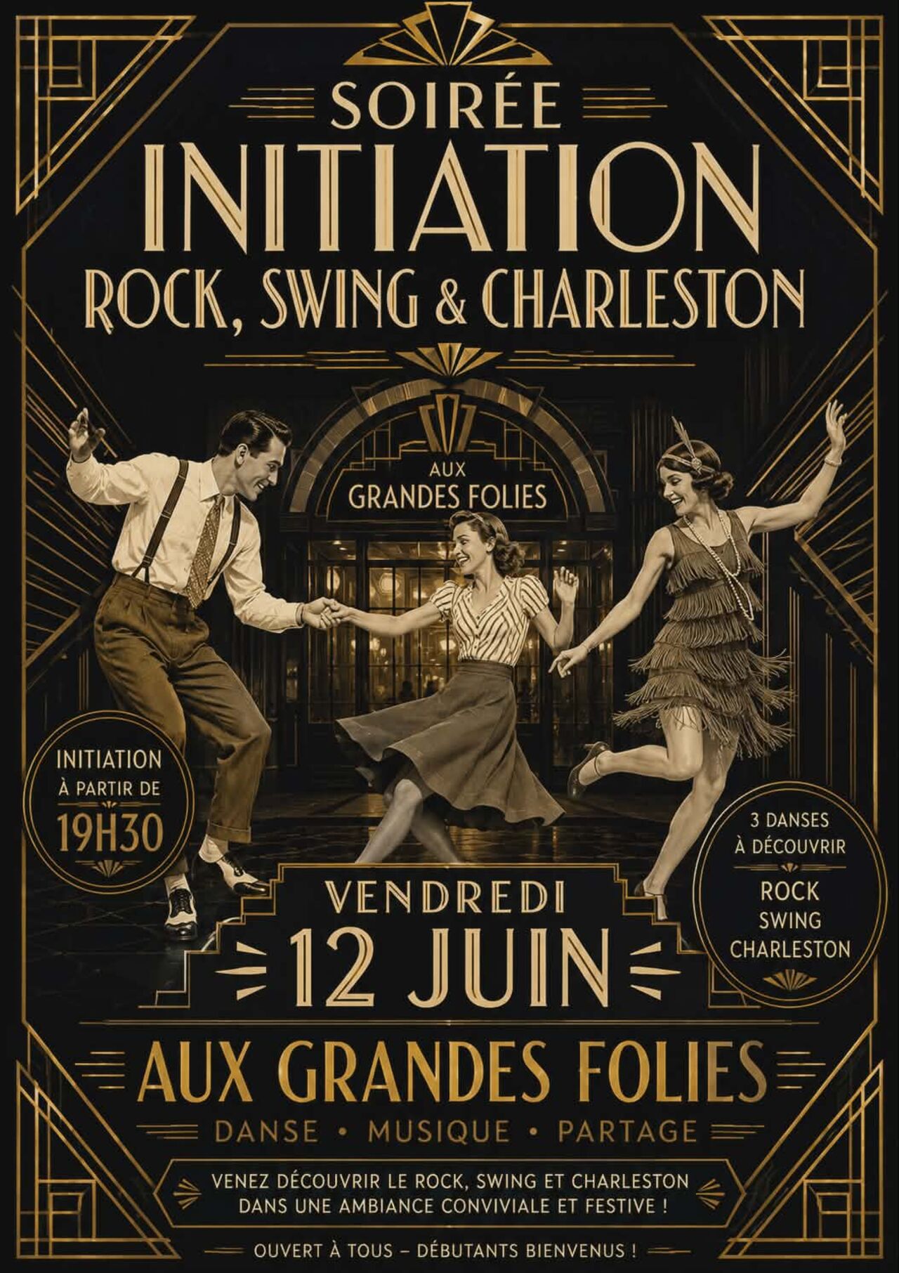 Initiation DANSE Vendredi 12 Juin