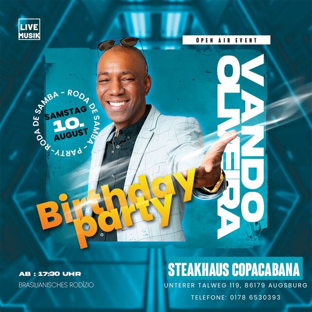 Live Musik mit Vando Oliveira