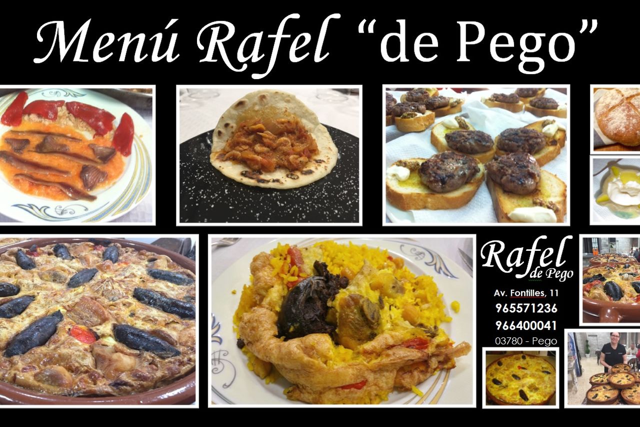 Menú de Pego