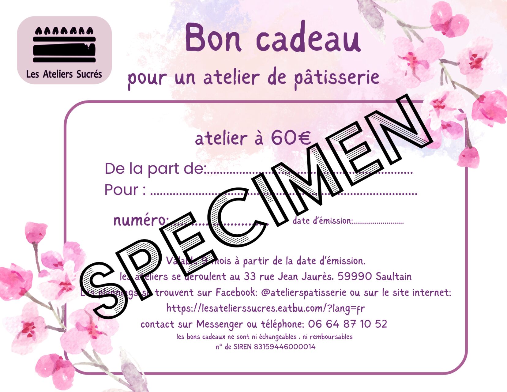 Réserver un bon cadeau