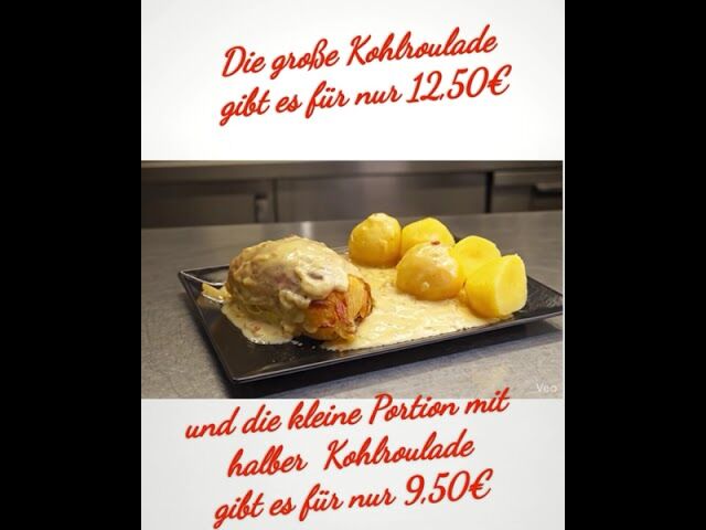 Kohlrouladenpromotion