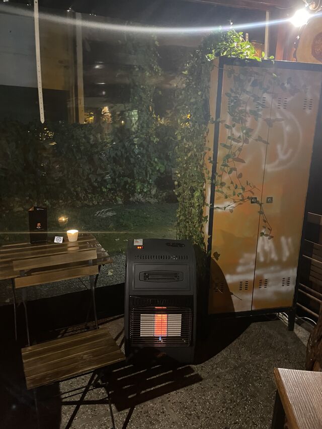 Il caldo della stufa 