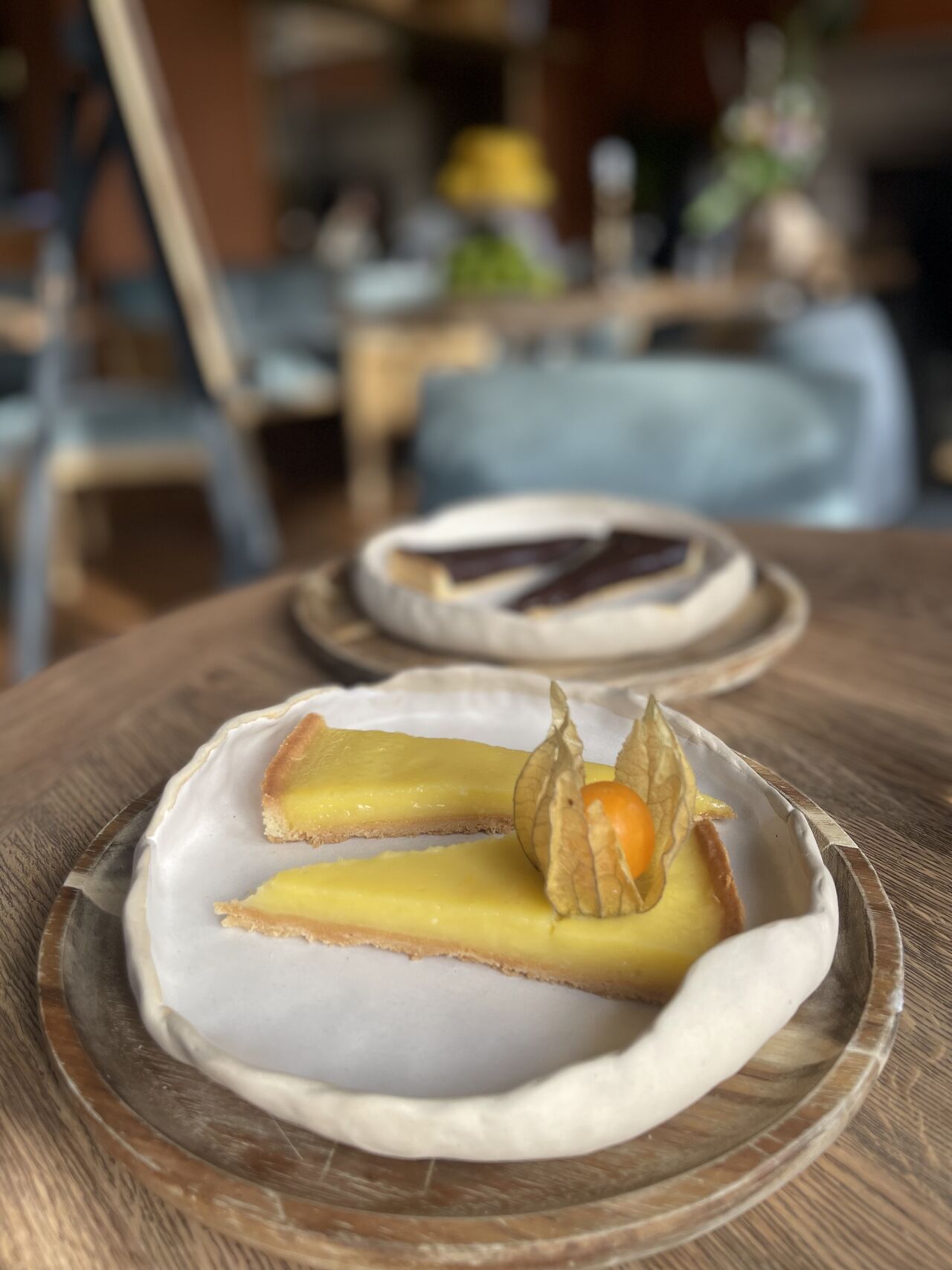 Tarte citron tarte chocolat