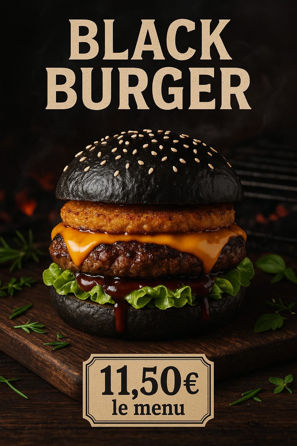 Le Black Burger