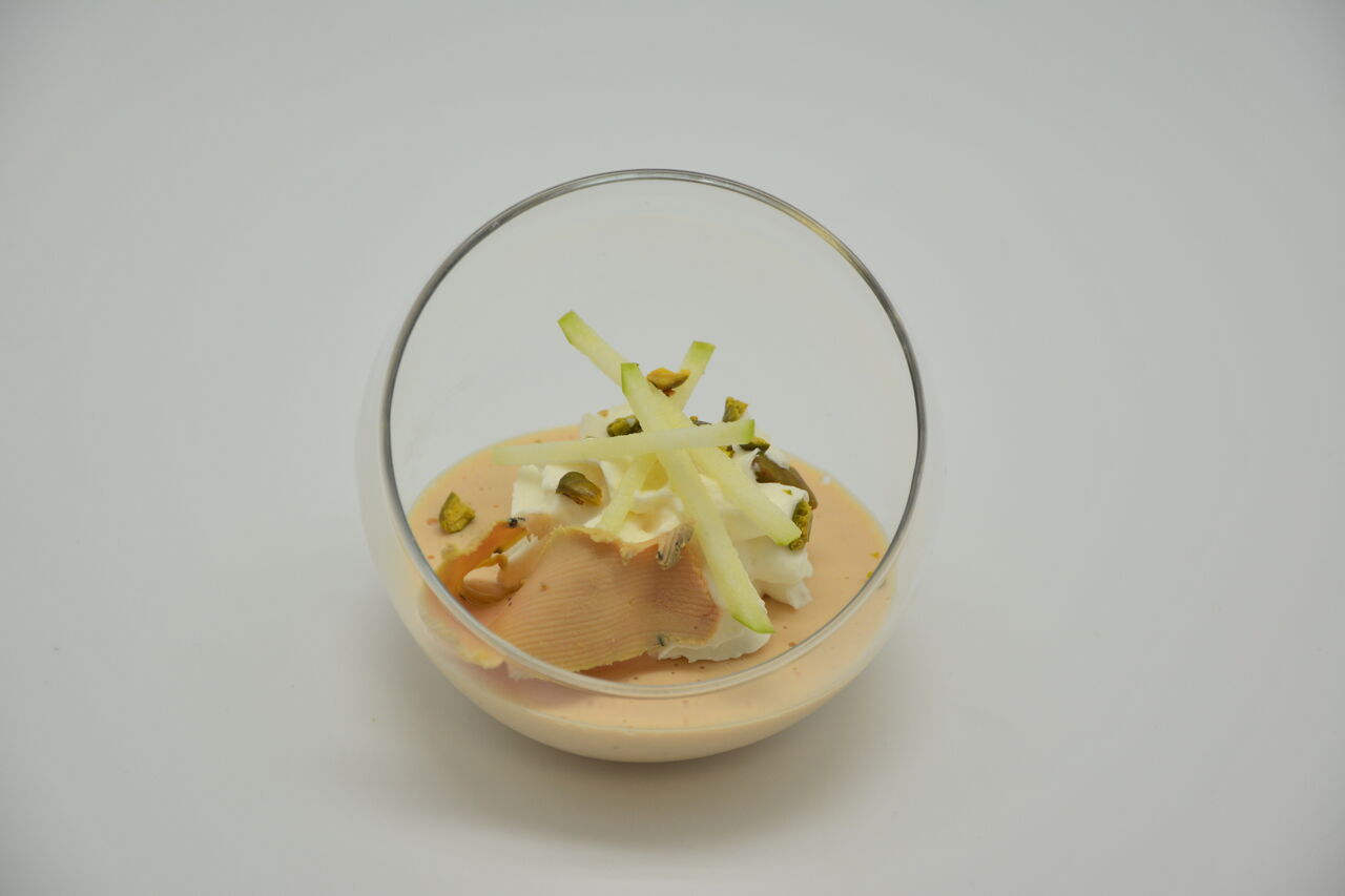 Foie gras et ses pistaches caramélisées