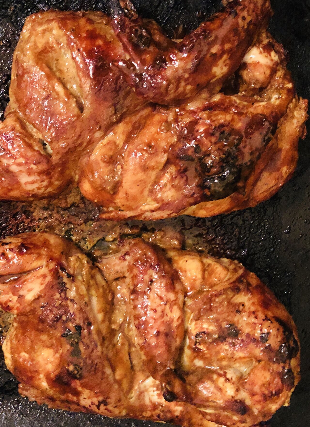 Poulet au citron cuit au four