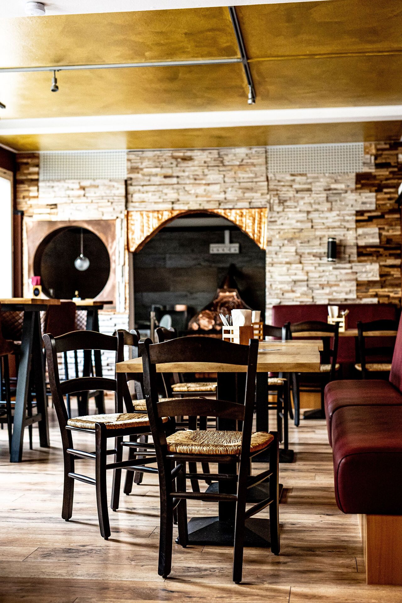 Drinnen, zweiten Raum