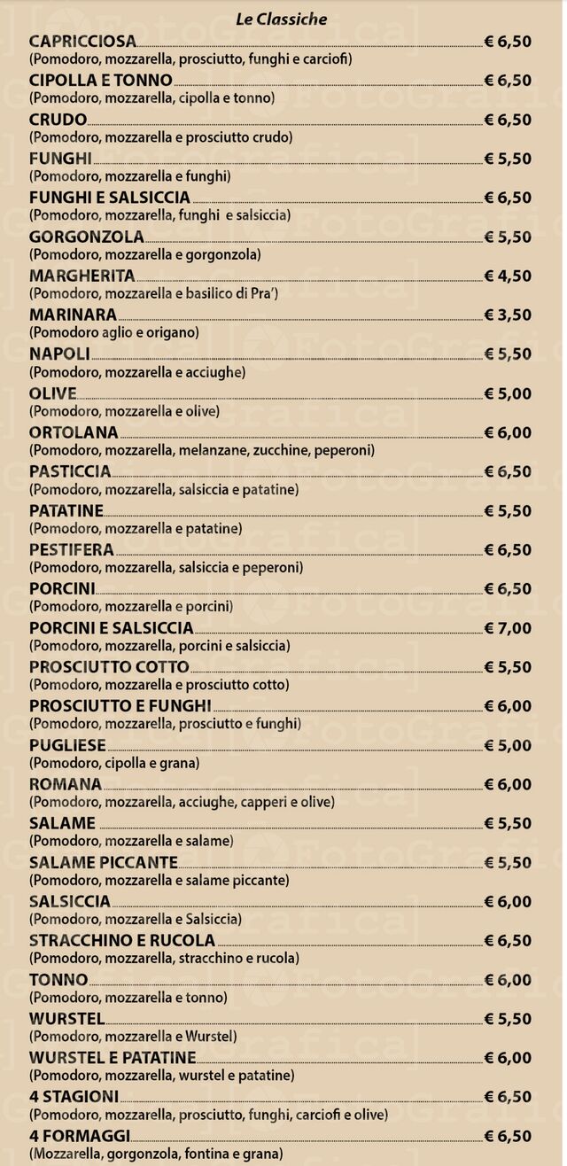 Menù aggiornato 1