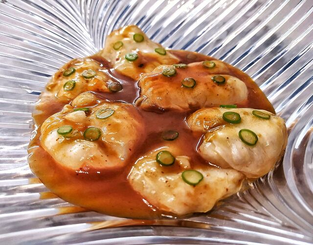 Kokotxas en Laksa Tabarquino