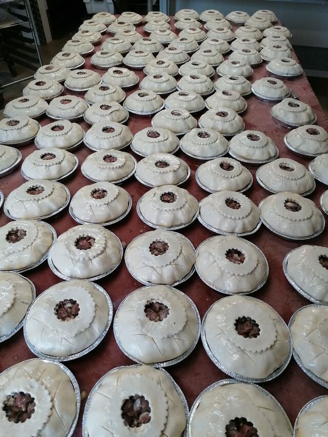 Tourtes vosgiennes en préparation ! 