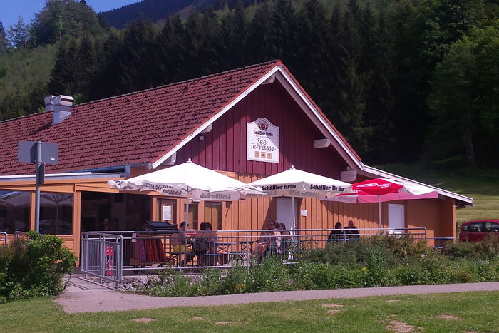 Seeterrasse Alpsee Restaurante Immenstadt Im Allgau Alemana