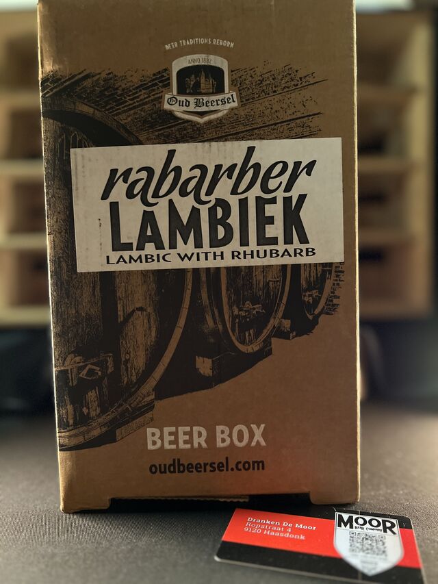 Oud Beersel Beer Box Rabarber Lambiek