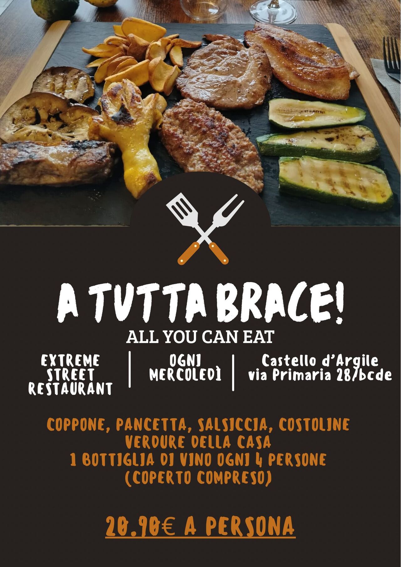 TUTTI I MERCOLEDI SERA!!