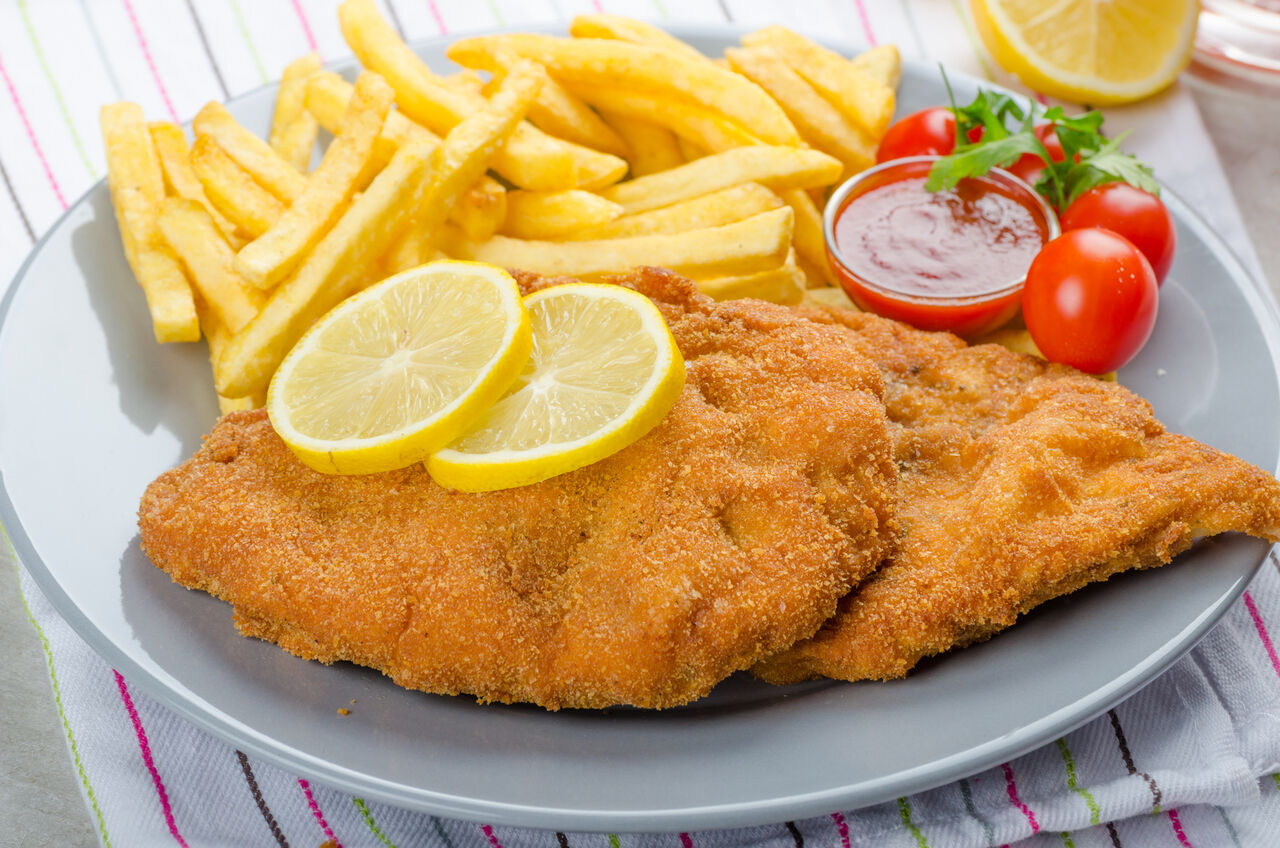 Puten schnitzel 