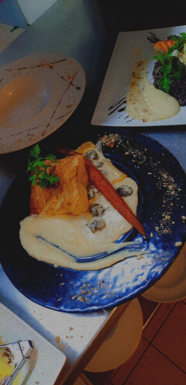 Feuilletés d'escargots au riesling 