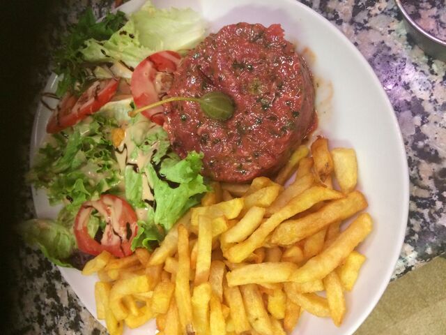 tartare charolais au couteau 