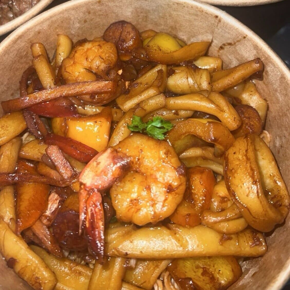 Nouilles fruits de mer 