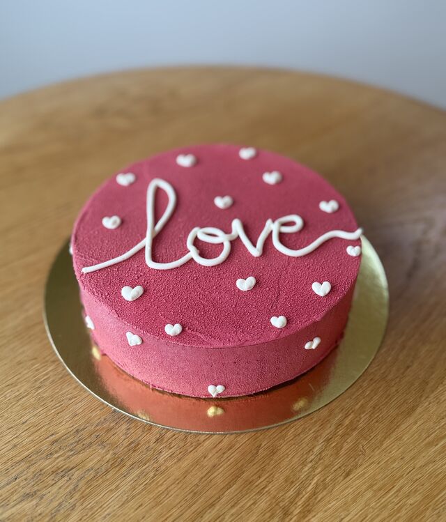 Entremet Saint-valentin